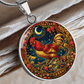 Year of The Rooster Necklace - Chinese Zodiac Animal Charm Pendant Jewelry