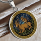 Rat & Goat Necklace - Couples Chinese Zodiac Animal Pendant Jewelry