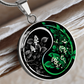 Lily of the Valley Necklace - May Yin Yang Birth Flower Jewelry
