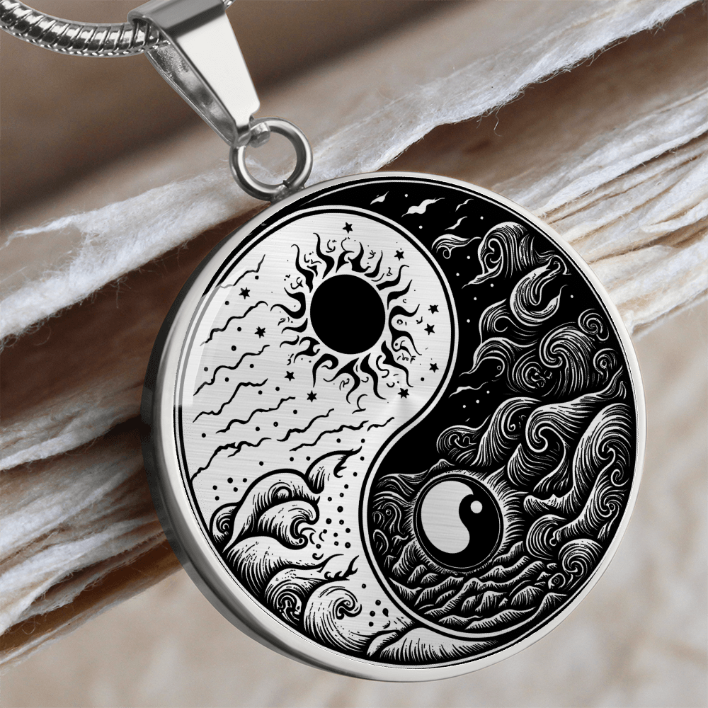 Sun and Moon Necklace