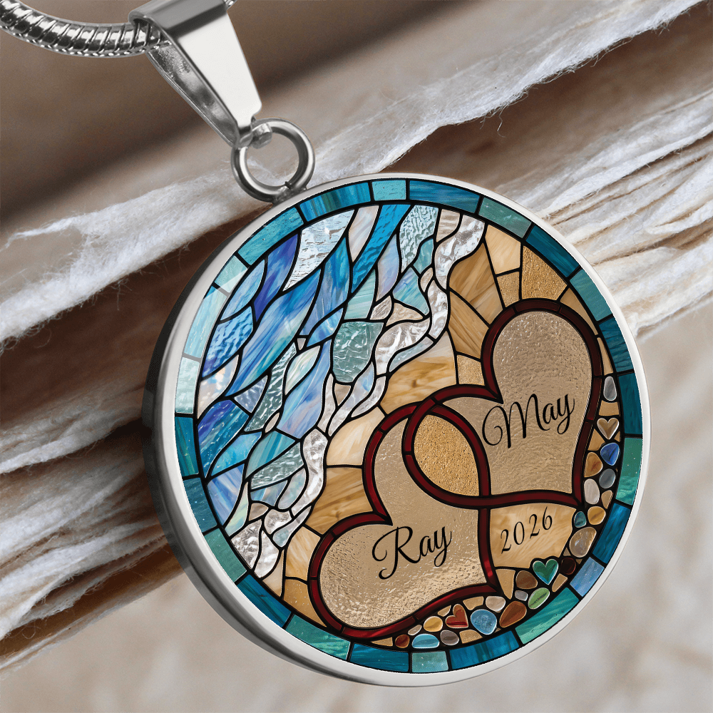 Beach Necklace - Ocean Charm Pendant Jewelry