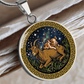 Pig & Goat Necklace - Couples Chinese Zodiac Animal Pendant Jewelry