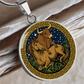 Ox and Horse Necklace - Couples Chinese Zodiac Animal Pendant Jewelry