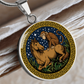Monkey and Horse Necklace - Couples Chinese Zodiac Animal Pendant Jewelry
