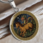 Dragon & Horse Necklace - Couples Chinese Zodiac Animal Pendant Jewelry