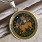 Tiger & Goat Necklace - Couples Chinese Zodiac Animal Pendant Jewelry