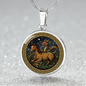 Dragon & Horse Necklace - Couples Chinese Zodiac Animal Pendant Jewelry
