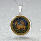 Rat & Goat Necklace - Couples Chinese Zodiac Animal Pendant Jewelry