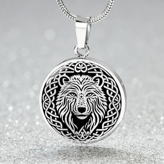 Celtic Bear Necklace