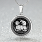 Dog and Rat Necklace - Couples Chinese Zodiac Animal Pendant Jewelry