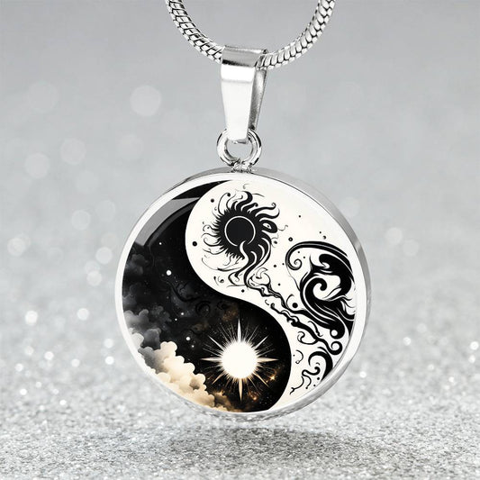 Sun and Moon Necklace