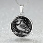 Blue Jay Necklace