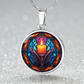 Advent Candle Necklace - Christian Pendant Jewelry