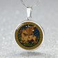 Ox and Horse Necklace - Couples Chinese Zodiac Animal Pendant Jewelry