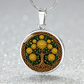 Celtic Tree of Life Pendant Necklace - Chrysanthemum November Birth Flower Jewelry
