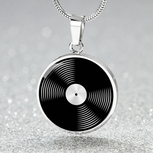 Custom Vinyl Record Necklace