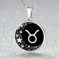 Taurus Zodiac Pendant Necklace