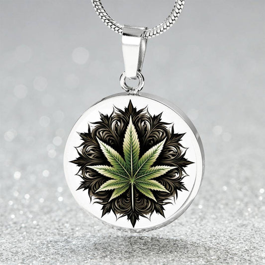 Marijuana Leaf Necklace