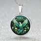 Emerald Dove Necklace