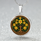 Celtic Tree of Life Pendant Necklace - Jonquil March Birth Flower Jewelry
