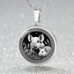 Rat & Pig Necklace - Chinese Zodiac Couples Pendant Jewelry