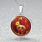 Rabbit Pendant Necklace - Chinese Zodiac Jewelry