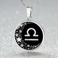 Libra Zodiac Pendant Necklace