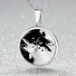 Yin Yang Rabbit Necklace