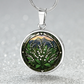 White Lily of the Valley Necklace - May Birth Flower Pendant Jewelry
