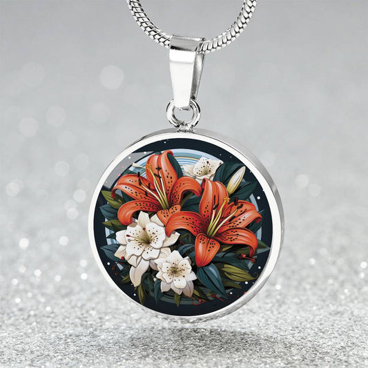 Tiger Lily Necklace