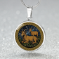 Goat Necklace - Couples Chinese Zodiac Animal Pendant Jewelry
