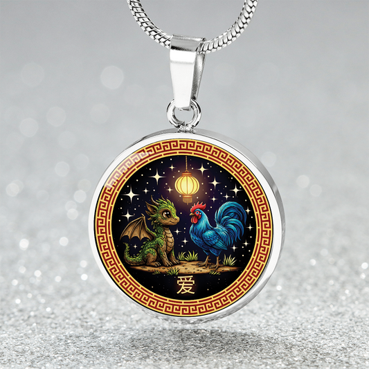 Dragon & Rooster Necklace