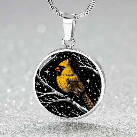 Northern Cardinal Necklace