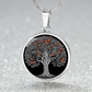 Orange Tree Necklace - Symbolic Charm Pendant Jewelry