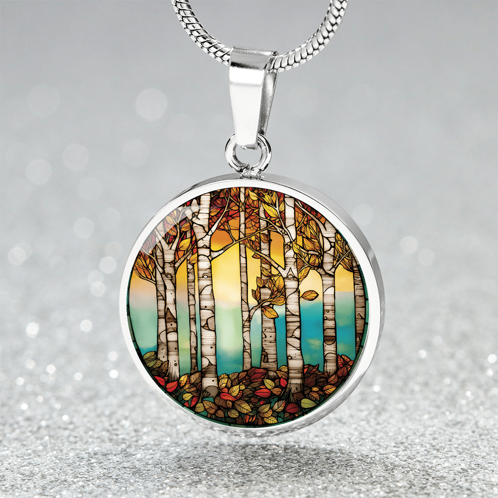 Birch Tree Necklace