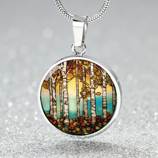 Birch Tree Necklace
