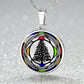 Silver Pendant Mini Christmas Tree Necklace