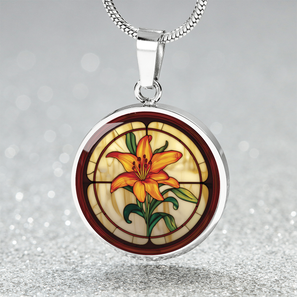 Tiger Lily Necklace