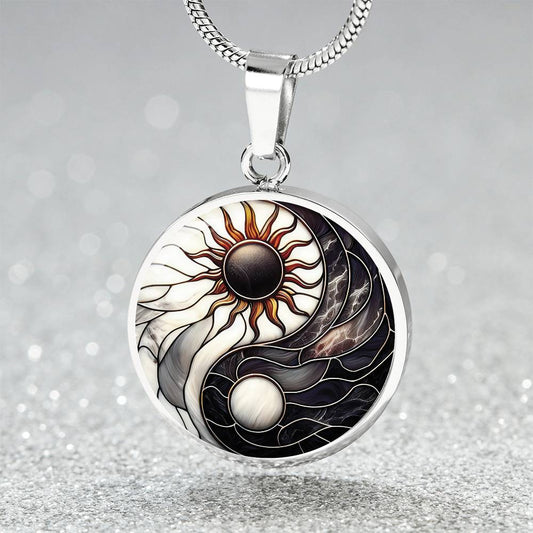 Sun and Moon Necklace