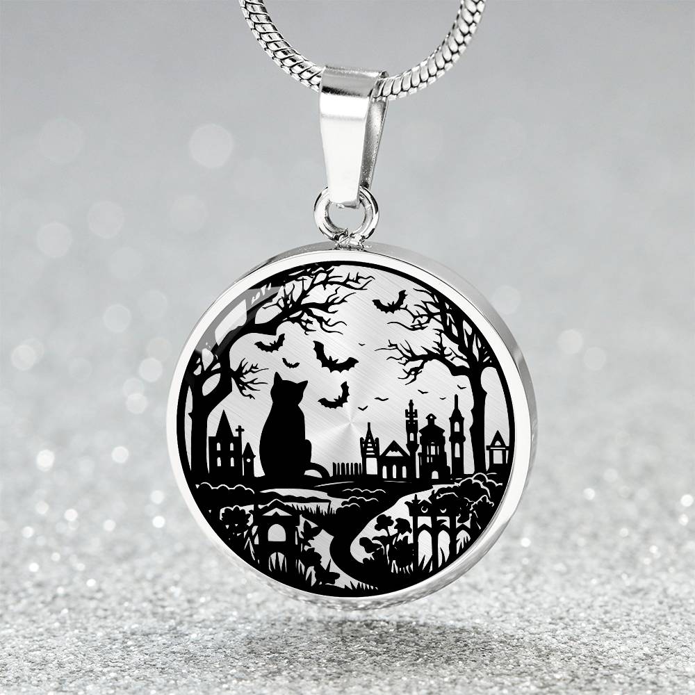 Black Cat Necklace is The Perfect Gift for Halloween