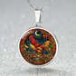 Year of The Rooster Necklace - Chinese Zodiac Animal Charm Pendant Jewelry