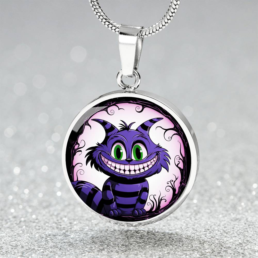 Cheshire Cat Necklace Pendant