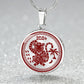 Silver Monkey Necklace