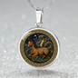 Snake & Horse Necklace - Couples Chinese Zodiac Animal Pendant Jewelry