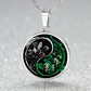 Lily of the Valley Necklace - May Yin Yang Birth Flower Jewelry