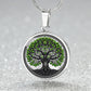Yggdrasil Tree of Life Necklace is The Perfect Gift for Family Growth & Connection. Engraved Personalized Gold Plated Tree of Life Pendant.