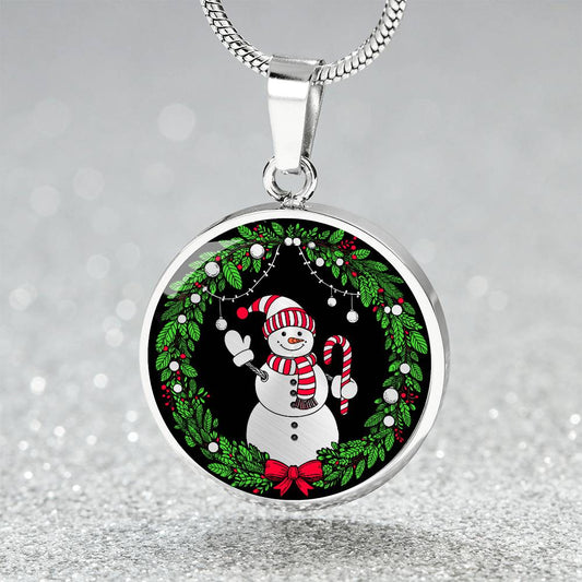 Snowman Necklace