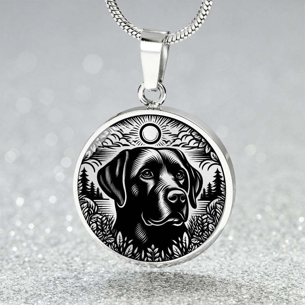 Engraved Dog Necklace