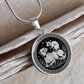 Dog and Rat Necklace - Couples Chinese Zodiac Animal Pendant Jewelry