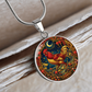 Year of The Rooster Necklace - Chinese Zodiac Animal Charm Pendant Jewelry